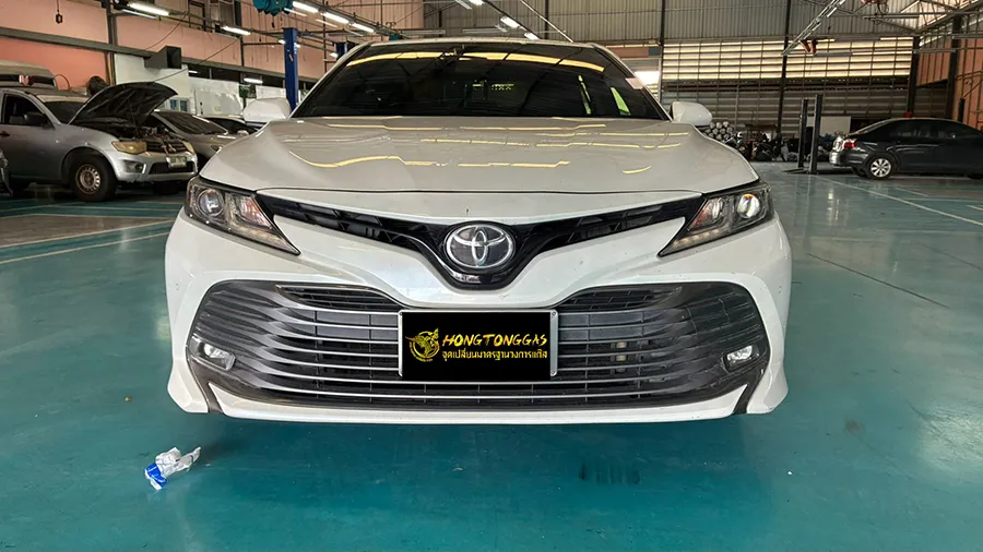 Toyota Camry 2.0 DI XV70 Prins VSI-3 DI หม้อต้ม Prins eVP-500 รางหัวฉีด Keihin K9 กรอง Keihin กล่อง Prins AFC 3.0 DI ถังโดนัทวางบน 62 L