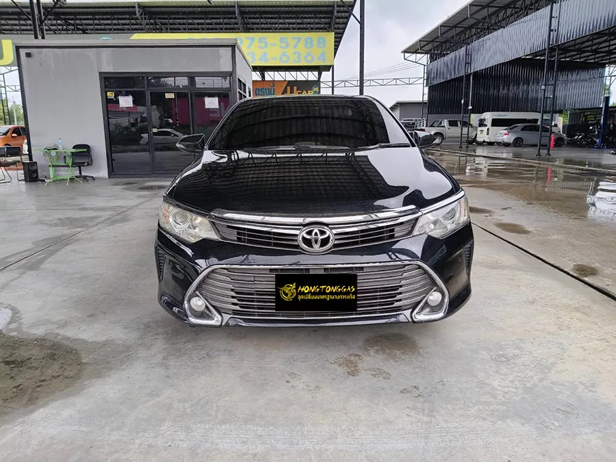 Toyota Camra XV 50 Prins VSI-3 DI หม้อต้ม Prins eVP-500 รางหัวฉีด Keihin K9 กรอง Keihin กล่อง Prins AFC 3.0 DI ถังโดนัทวางบน 62 L
