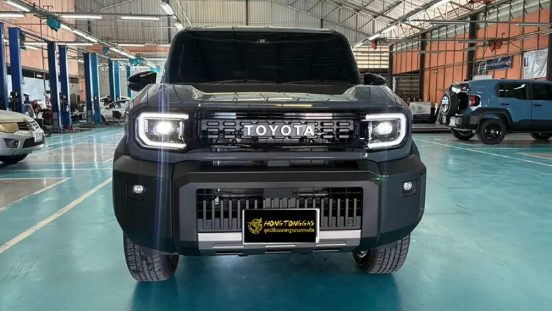 Toyota Land Cruiser FJ Prins Silverline หม้อต้ม Prins eVP-500 รางหัวฉีด Prins กรองแก๊ส PRINS KEIHIN กล่อง AFC Compact Pro 4D หัวเติมกรอง Certools NF199 ถังแคปซูนใต้ท้อง 58L