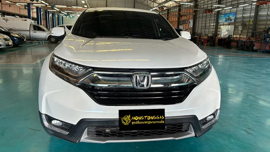 Honda CRV Prins Silverline หม้อต้ม Prins eVP-500 รางหัวฉีด Prins กรองแก๊ส PRINS KEIHIN กล่อง AFC Compact Pro 4D หัวเติมกรอง Certools NF199 ถังโดนัท 54L