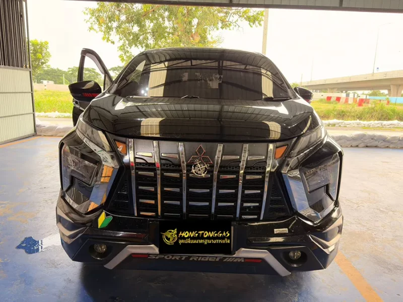 Mitsubishi Xpander Prins EcoMax หม้อต้ม Tomasetto Nordic รางหัวฉีด Hana กรองแก๊สกลางสาย Certool F-750 กล่อง Prins AFC Compact 4D ถังโดนัท 48L (หุ้มยาง)